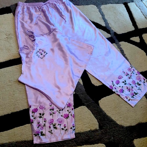 NEW LA FLEUR VIOLET PAJAMAS  Sz L - Picture 4 of 11